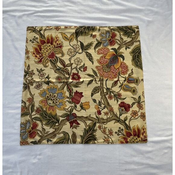 100% Cotton Flower/Paisly Table Napkins Set of Eight, Double Sided, Striped - Picture 2 of 7